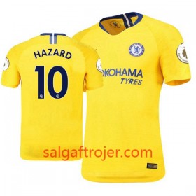 Chelsea Fodboldtrøjer Hazard 10 Udebanesæt 2018/19 Kort ærmer